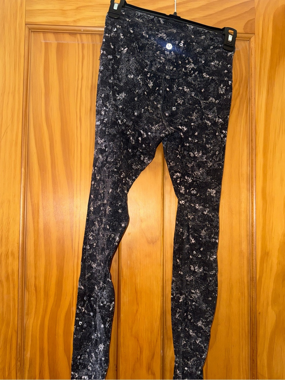lululemon athletica Black Speckled Leggings
